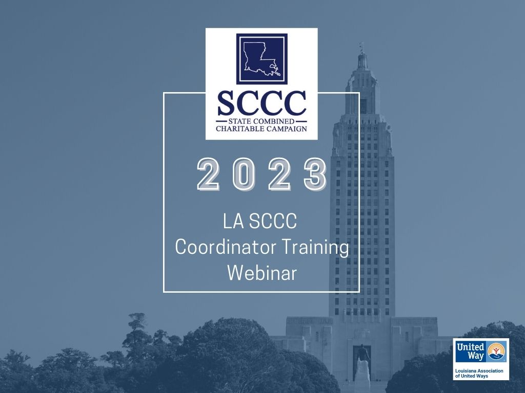 2021 LA SCCC Coordinator Training